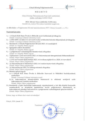 Meghívó
